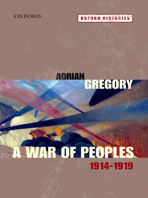 cover image of A War of Peoples 1914-1919